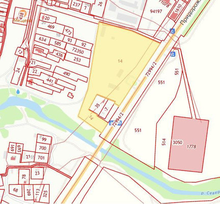 Продам землю для коммерческого использования 450 соток, Фермерское хоз., Мещерино с
