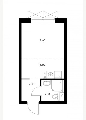 Продам однокомнатную (1-комн.) квартиру, Стройкомбината проезд, 1, Москва г