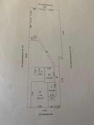 Продам участок 2,5 соток, ИЖС, Нариманова ул, 105, Ростов-на-Дону г, 0 км от города