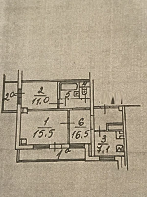 Продам двухкомнатную (2-комн.) квартиру, Рязанский пр-кт, 64, Москва г
