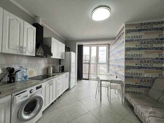 Сдам однокомнатную (1-комн.) квартиру, Крымской весны ул, 5к6, Мирное с