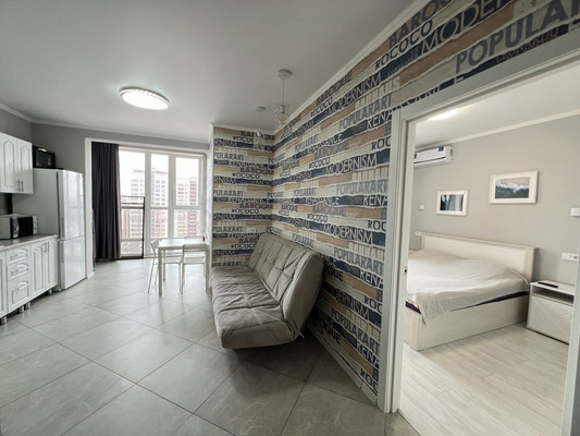 Сдам однокомнатную (1-комн.) квартиру, Крымской весны ул, 5к6, Мирное с