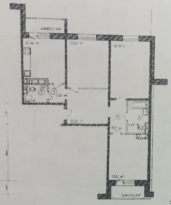 Продам трехкомнатную (3-комн.) квартиру, Школьная (Западный мкр.) ул, 1, Октябрьский рп