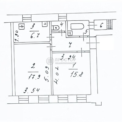 Продам двухкомнатную (2-комн.) квартиру, Садовая-Каретная ул, 8с2, Москва г