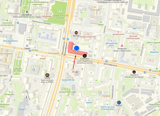 Сдам коммерческое помещение 105,4 м2, Достоевского ул, 57, Казань г