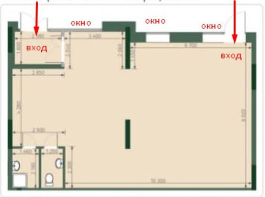 Сдам коммерческое помещение 107,8 м2, Бухарская ул, 32к1, Казань г
