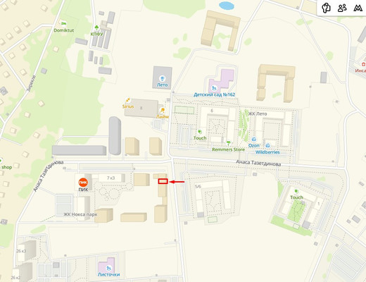 Сдам коммерческое помещение 117 м2, Анаса Тазетдинова ул, 7к7, Казань г