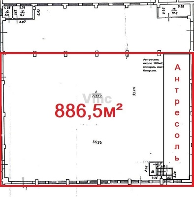 Сдам коммерческое помещение 407 м2, Устье С и Ко снт, Дубна г