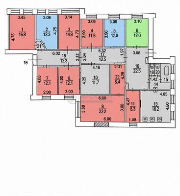 Продам многокомнатную квартиру, Мясницкая ул, 15, Москва г
