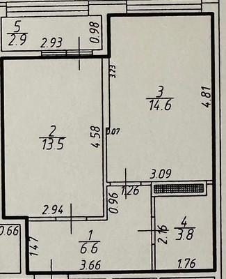 Продам однокомнатную (1-комн.) квартиру, 6-й пер, 1к4, Майкоп г