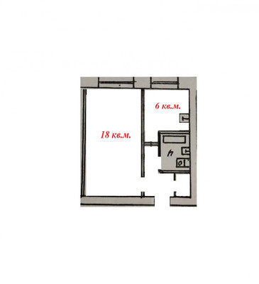 Продам однокомнатную (1-комн.) квартиру, Филипченко ул, 15, Липецк г
