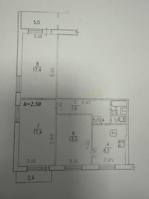 Продам трехкомнатную (3-комн.) квартиру, Партизанская ул, 15к2, Комсомольск-на-Амуре г