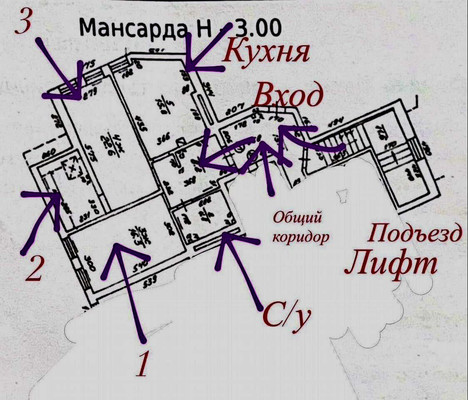 Продам двухкомнатную (2-комн.) квартиру, Луговая ул, 1к1, Калининград г