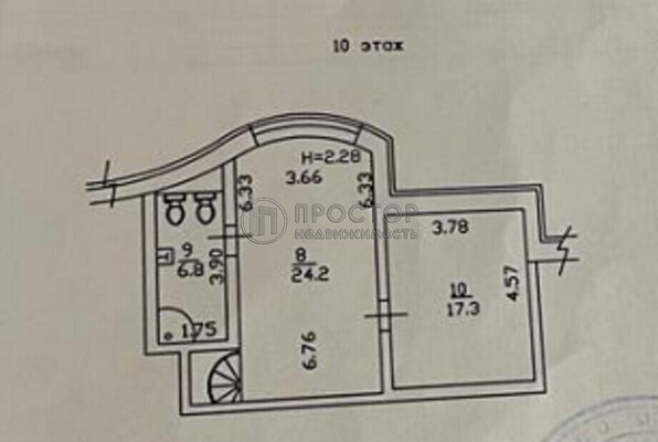 Продам многокомнатную квартиру, Новая ул, 2А, Луч п