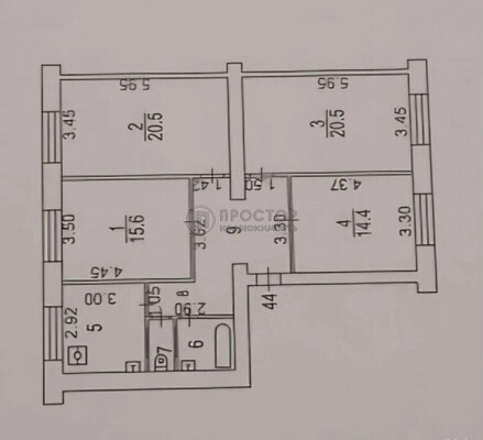Продам многокомнатную квартиру, Годовикова ул, 5, Москва г