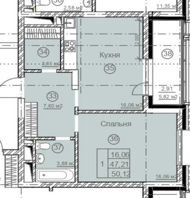 Продам однокомнатную (1-комн.) квартиру, Рашита Салахова ул, 2, Казань г