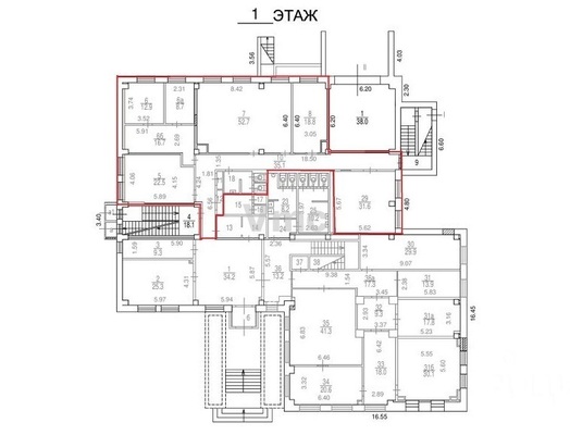 Сдам офисное помещение 210 м2, 5-й Войковский проезд, 24, Москва г