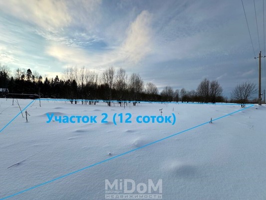 Продам участок 12 соток, ДНП, Жемчужная ул, Заостровье днп, 25 км от города