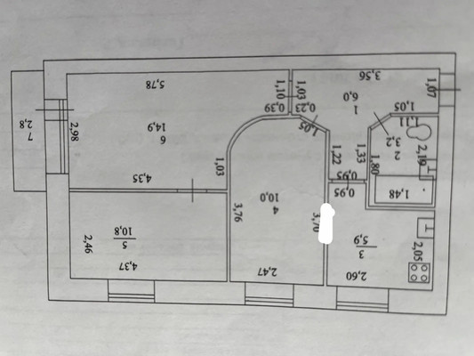 Продам трехкомнатную (3-комн.) квартиру, Садовое Кольцо ул, 19, Октябрьский г