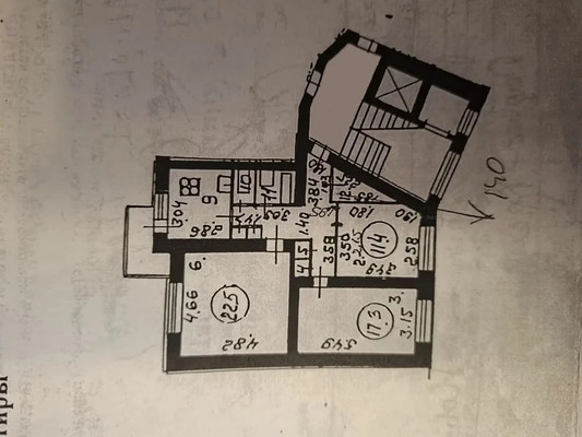 Продам трехкомнатную (3-комн.) квартиру, Художников пр-кт, 33Ак1, Санкт-Петербург г