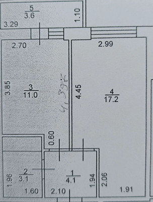 Продам однокомнатную (1-комн.) квартиру, Доломановский пер, 124, Ростов-на-Дону г