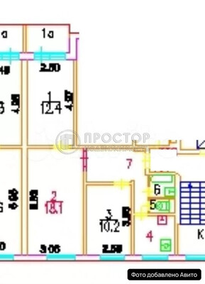 Продам трехкомнатную (3-комн.) квартиру, Вешняковская ул, 5к4, Москва г