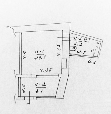 Продам однокомнатную (1-комн.) квартиру, Калинина пер, 7, Алупка г