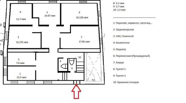 Продам коммерческое помещение 264 м2, Шумкина ул, 26А 4, Москва г