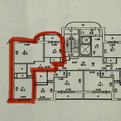 Продам двухкомнатную (2-комн.) квартиру, Колхозная ул, 20, Услонь д