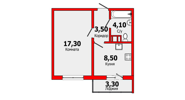 Продам однокомнатную (1-комн.) квартиру, Маршака пр-кт, 24к1, Санкт-Петербург г