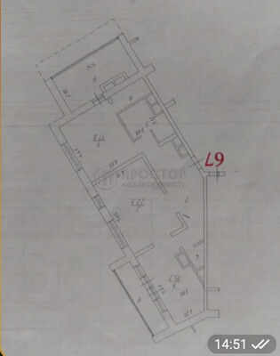 Продам двухкомнатную (2-комн.) квартиру, Павшинский б-р, 26, Красногорск г