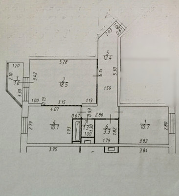 Продам двухкомнатную (2-комн.) квартиру, Надымский проезд, 134к1, Городище д