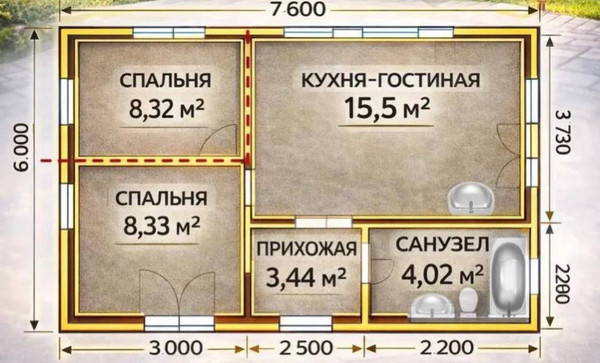 Продам дом, Мира ул, Каймары с, 0 км от города
