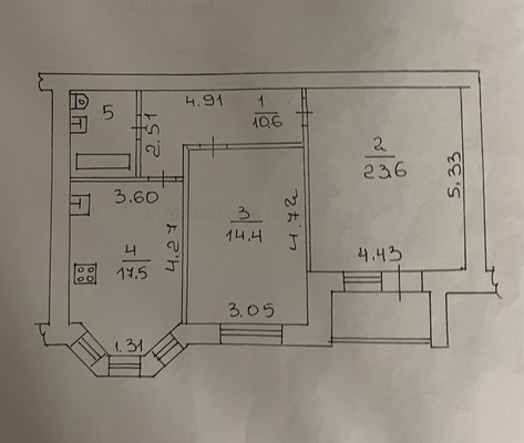 Продам двухкомнатную (2-комн.) квартиру, Большая Московская ул, 59, Великий Новгород г