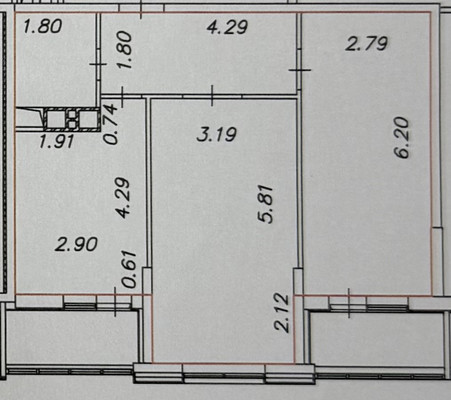Продам двухкомнатную (2-комн.) квартиру, Шеболдаева ул, 95, Ростов-на-Дону г