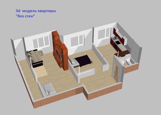 Продам двухкомнатную (2-комн.) квартиру, Подольская ул, 16ка, Северово д