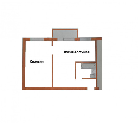 Продам двухкомнатную (2-комн.) квартиру, З.Космодемьянской ул, 3, Липецк г