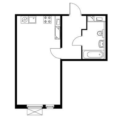 Продам однокомнатную (1-комн.) квартиру, Георгиевский пр-кт, 33к6, Зеленоград г