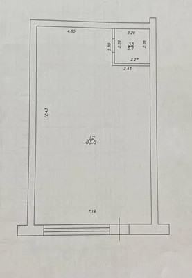 Сдам коммерческое помещение 88,9 м2, Анаса Тазетдинова ул, 6, Казань г