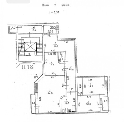 Продам трехкомнатную (3-комн.) квартиру, Композиторов ул, 10, Санкт-Петербург г