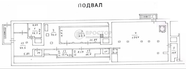 Продам коммерческое помещение 414,1 м2, Серпуховский Вал ул, 5, Москва г