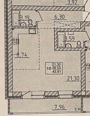 Продам однокомнатную (1-комн.) квартиру, Березовая (Зеленый Берег мкр.) ул, 251, Маркова рп