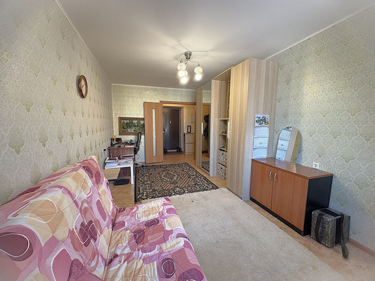 Продам однокомнатную (1-комн.) квартиру, Летчиков ул, 9, Уфа г