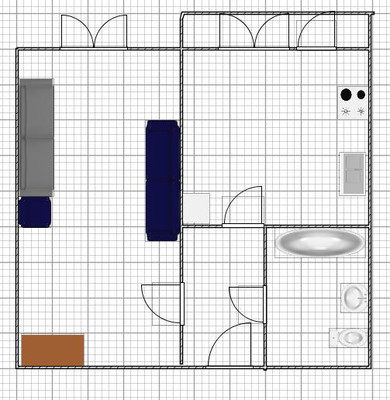 Продам однокомнатную (1-комн.) квартиру, Тельмана ул, 90, Брянск г