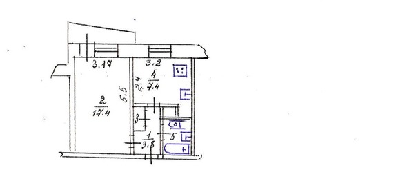 Продам однокомнатную (1-комн.) квартиру, Бела Куна ул, 9, Симферополь г