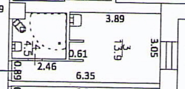 Продам однокомнатную (1-комн.) квартиру, Морская наб, 39ак3, Санкт-Петербург г