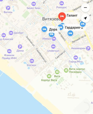 Продам однокомнатную (1-комн.) квартиру, Ангарский пер, 6, Витязево с