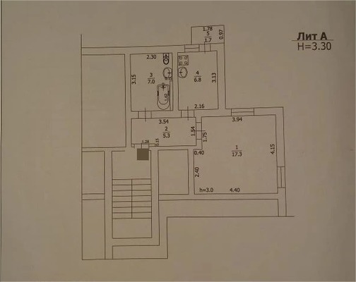 Продам однокомнатную (1-комн.) квартиру, Гражданский пер, 27, Туапсе г