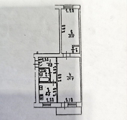 Продам двухкомнатную (2-комн.) квартиру, Гагарина ул, 34, Симферополь г