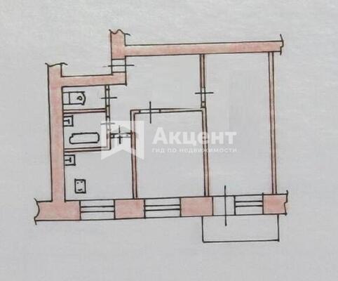 Продам двухкомнатную (2-комн.) квартиру, 19-я линия, 10, Иваново г